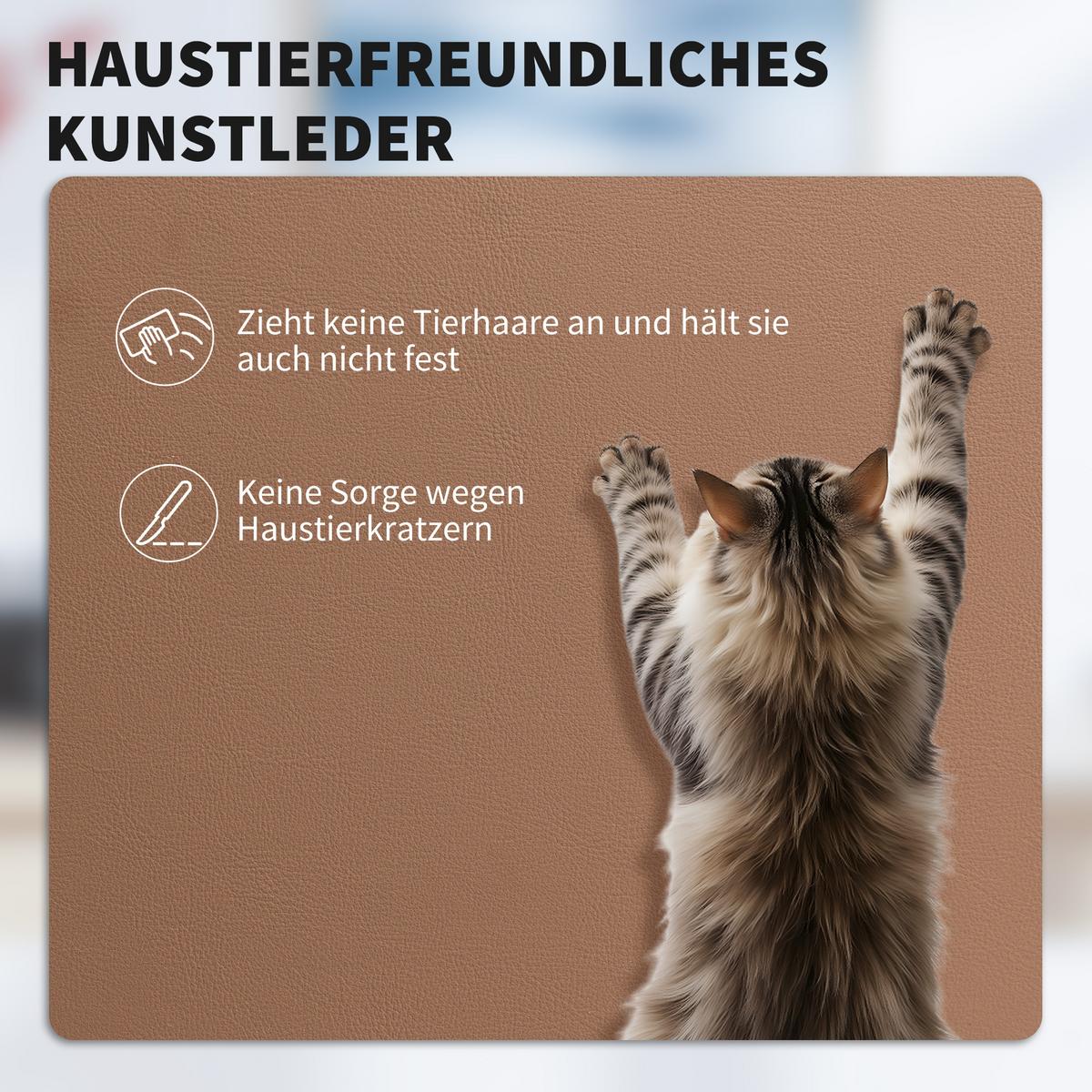 BÜROSTUHL Kunstleder Mehrschichtenplatte Braun - Schwarz/Braun, Leder/Kunststoff (65/119/67cm) - HOMCOM