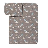 BABY Bambus-Bettwäsche Wale - Braun, Textil (90/120cm) - waldin