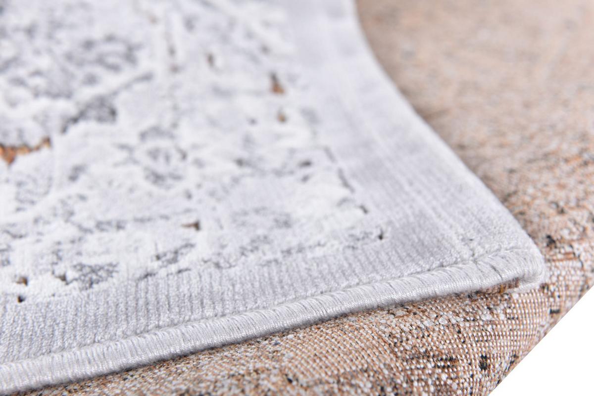 FLACHWEBETEPPICH Orelia 195x280 cm - Goldfarben, Textil (195/280cm) - Gino Falcone