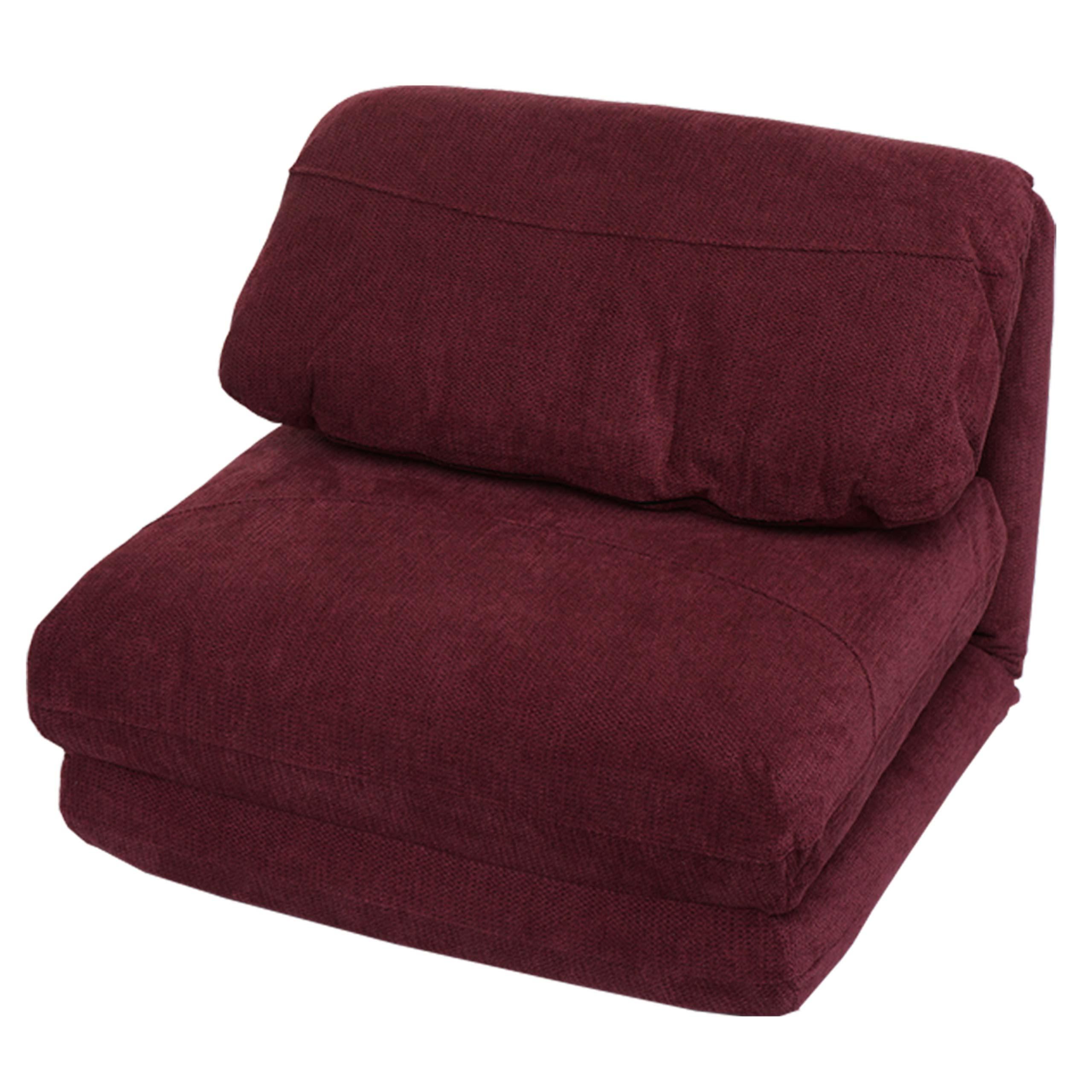 SCHLAFSESSEL Bordeaux - Bordeaux, Textil (75/60/75cm) - MCW