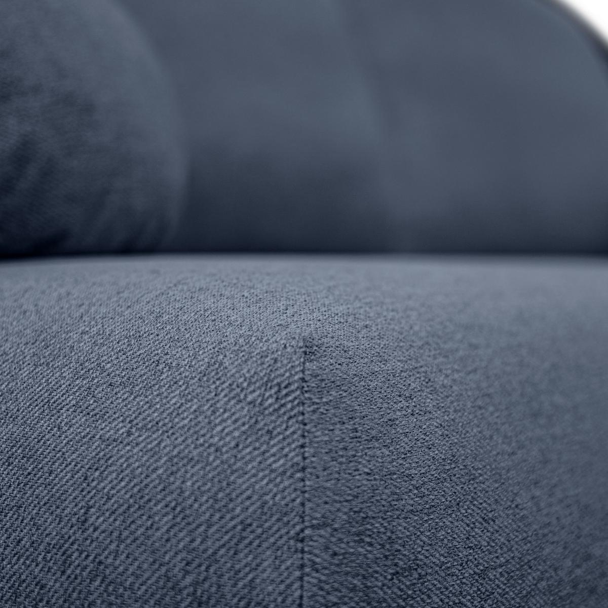 SCHLAFSOFA CLAIRE, zweisitzig, mit Schlaffunktion, Neve 74 - Blau, Textil (208/90/95cm) - Lookway