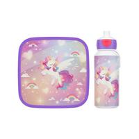 LUNCHSET XL Campus (2025) Unicorn Glow - Violett/Weiß, Kunststoff (2/2/2cm) - Mepal