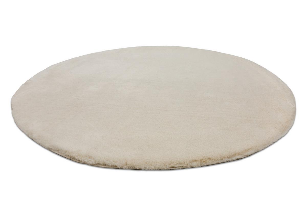 TEPPICH Bunny 100 cm - Beige, Textil (100/100cm) - rugsX