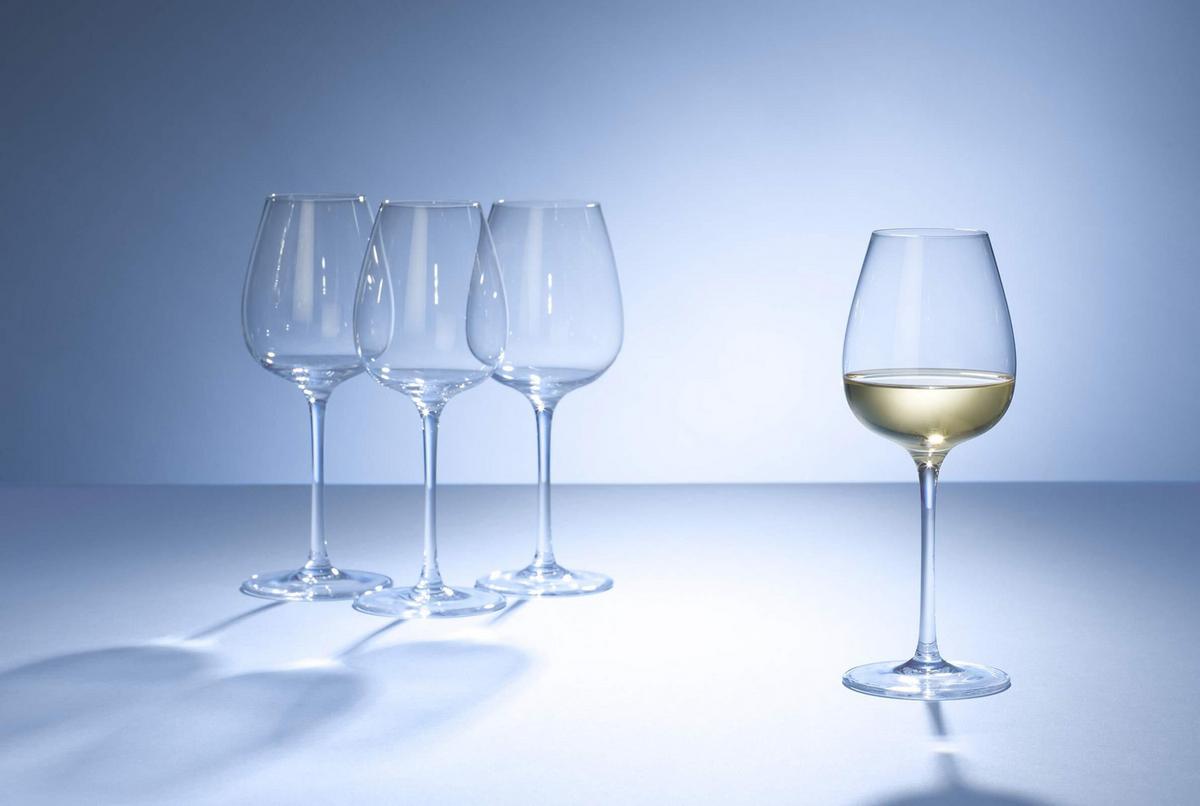 WEISSWEINGLÄSER Purismo Wine transparent 120 ml 4er Set - Transparent, Glas (0.12L) - Villeroy & Boch