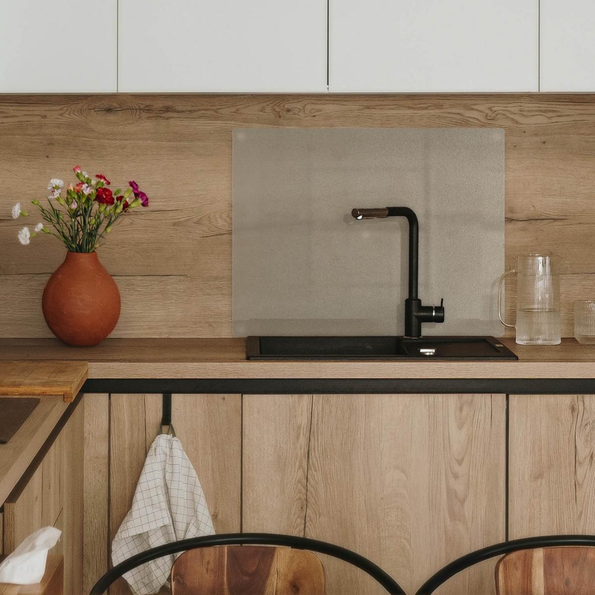 GLASPLATTE 52x40 cm transparent - Transparent, Glas (52/40/0.4cm) - Wallfluent