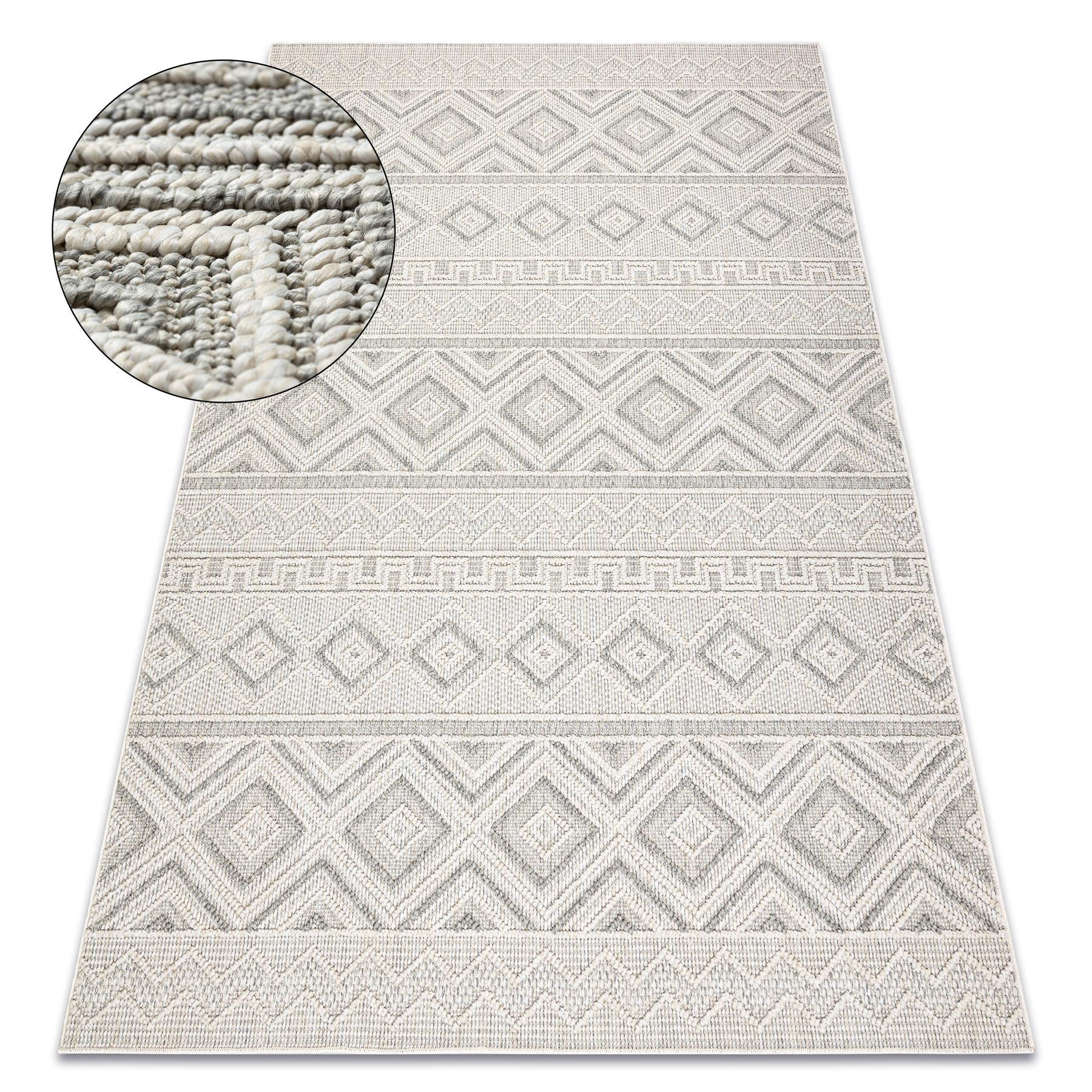 TEPPICH Origi 240/330 cm - Grau, Textil (240/330cm) - rugsX