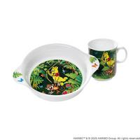 KINDERGESCHIRR-SET Haribo Jungle bunt - Multicolor, Keramik (19/9.5/19cm) - Ritzenhoff Breker