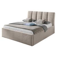 POLSTERBETT Sensi - Beige/Naturfarben, Holz/Holzwerkstoff (160/200cm) - MIRJAN24