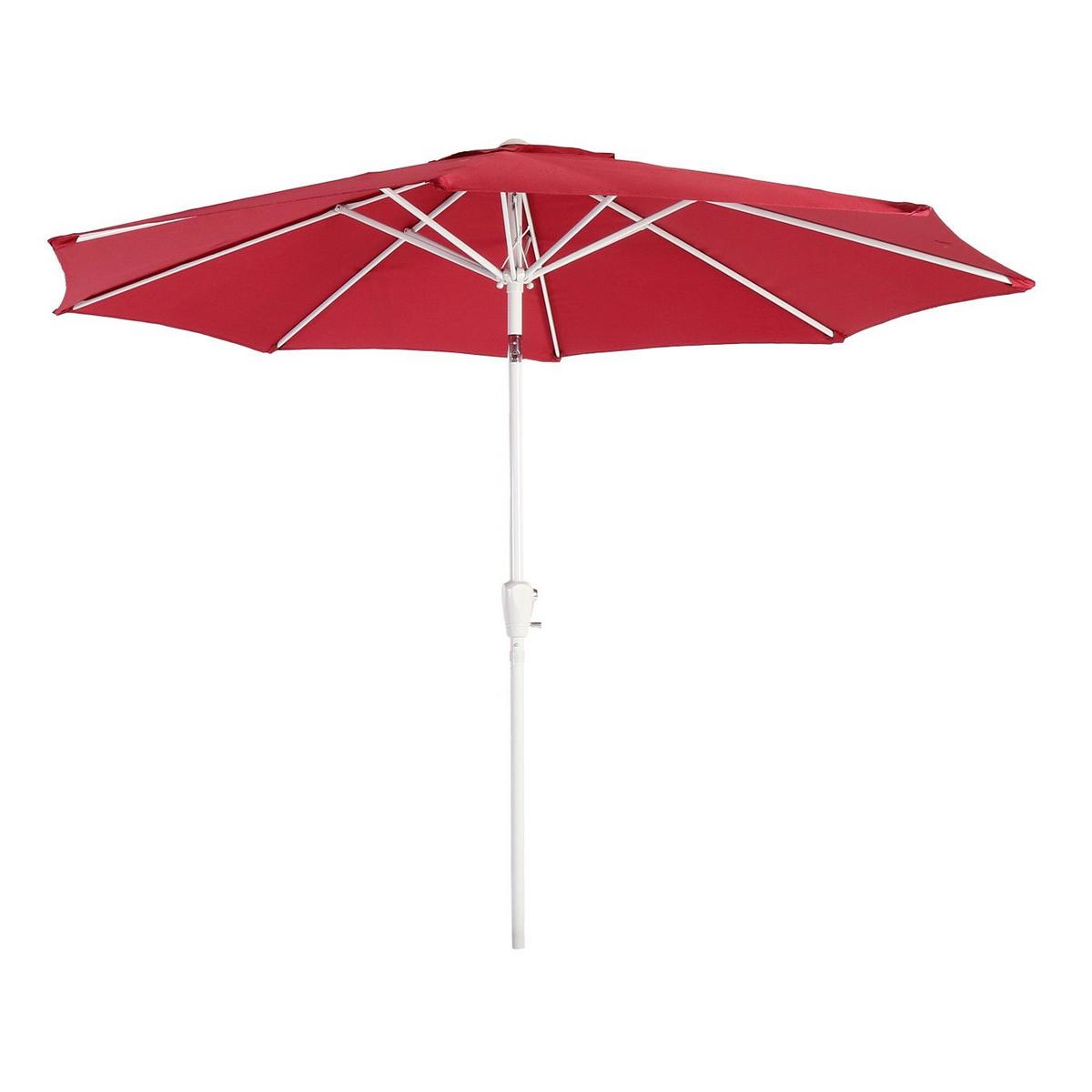 SONNENSCHIRM Rot - Rot, Textil (270/270cm) - MCW