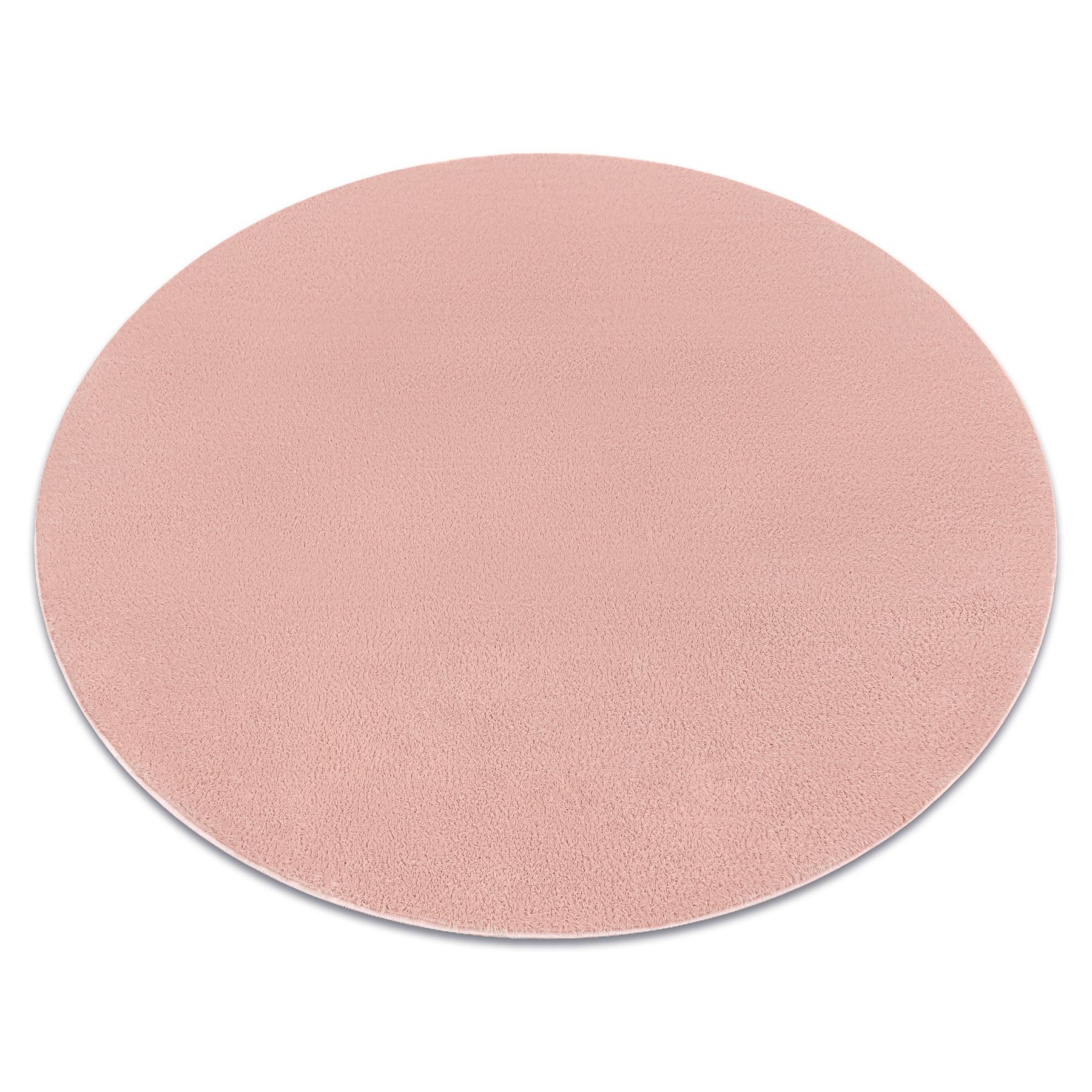 TEPPICH Lindo 120 cm - Pink, Textil (120/120cm) - rugsX