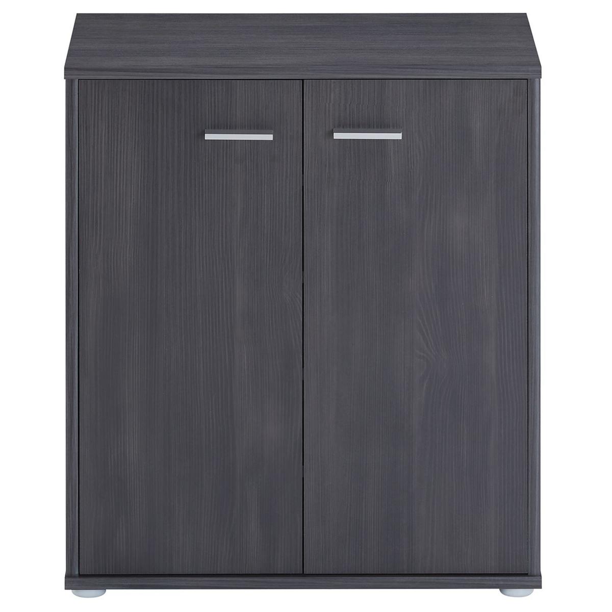 SCHUHSCHRANK LENNIS Esche grau - Eschefarben, Holzwerkstoff (60/70/35cm) - CARO-Möbel