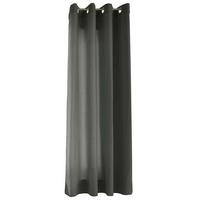 VORHANG BERLIN HxB 175x140cm Dunkelgrau - Dunkelgrau, Textil (140/175cm) - Gardinenbox