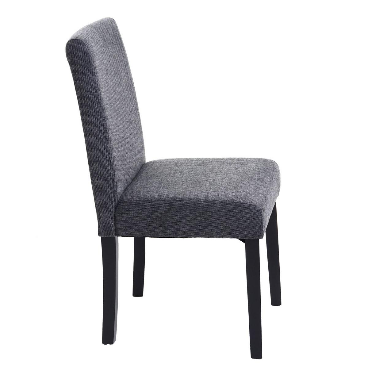 ESSZIMMERSTUHL Anthrazit - Anthrazit, Textil (43/90/56cm) - MCW