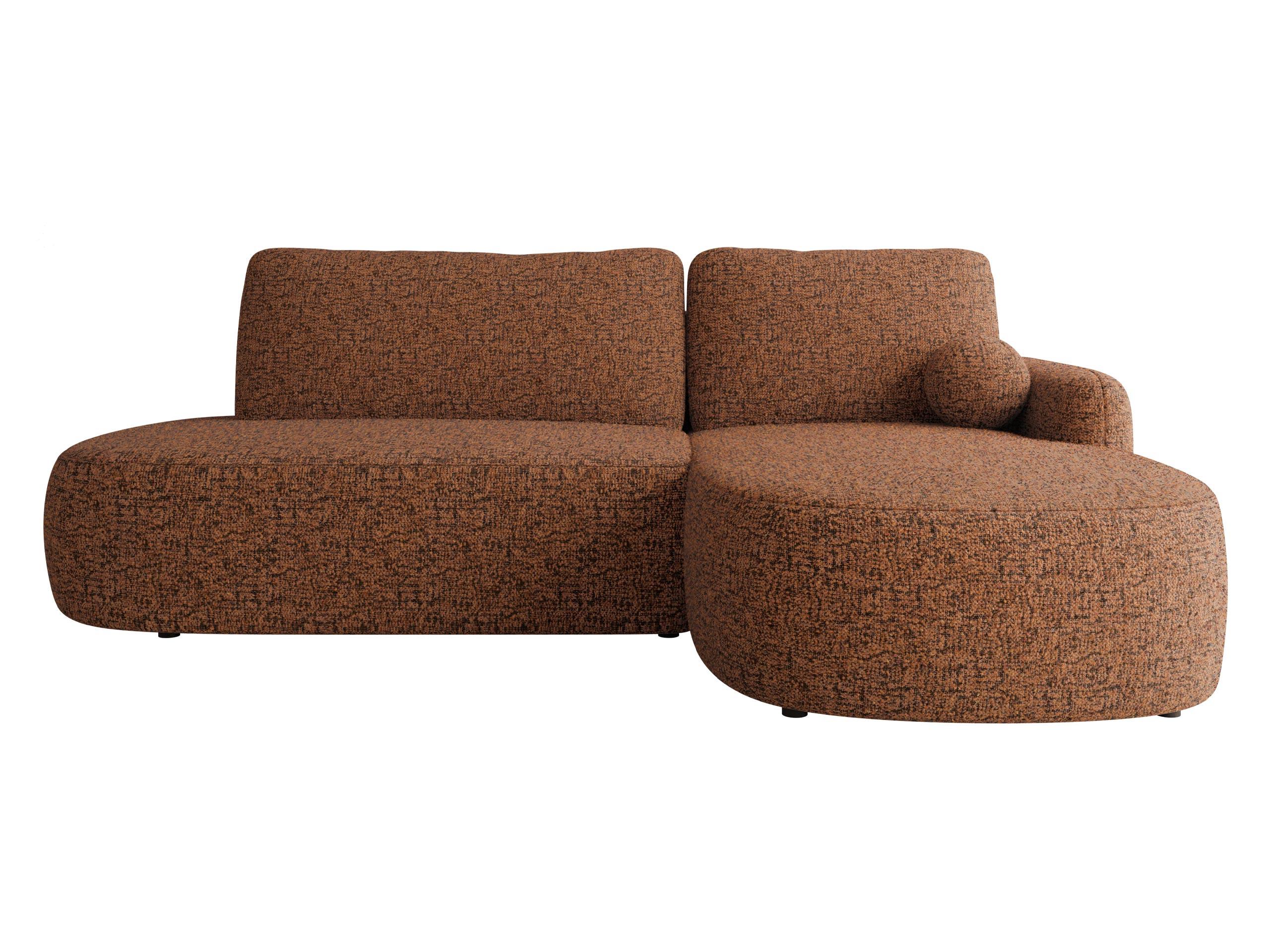 ECKSOFA Loridu O, Seite: Rechts - Messingfarben/Schwarz, Holz/Kunststoff (274/174cm) - MIRJAN24