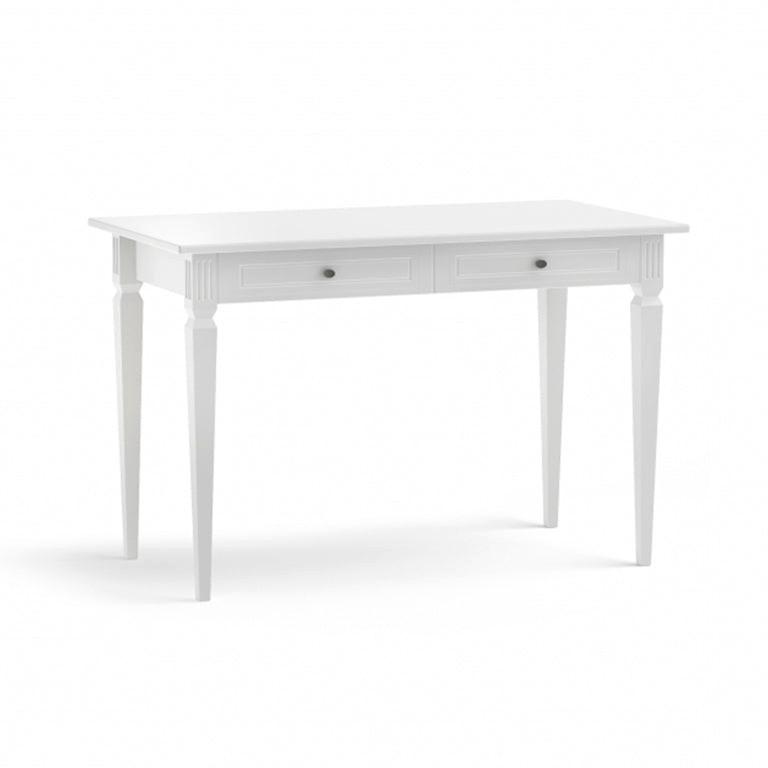 SCHREIBTISCH Weiß - Weiß, Holzwerkstoff (65/120/78cm) - Petits-meubles