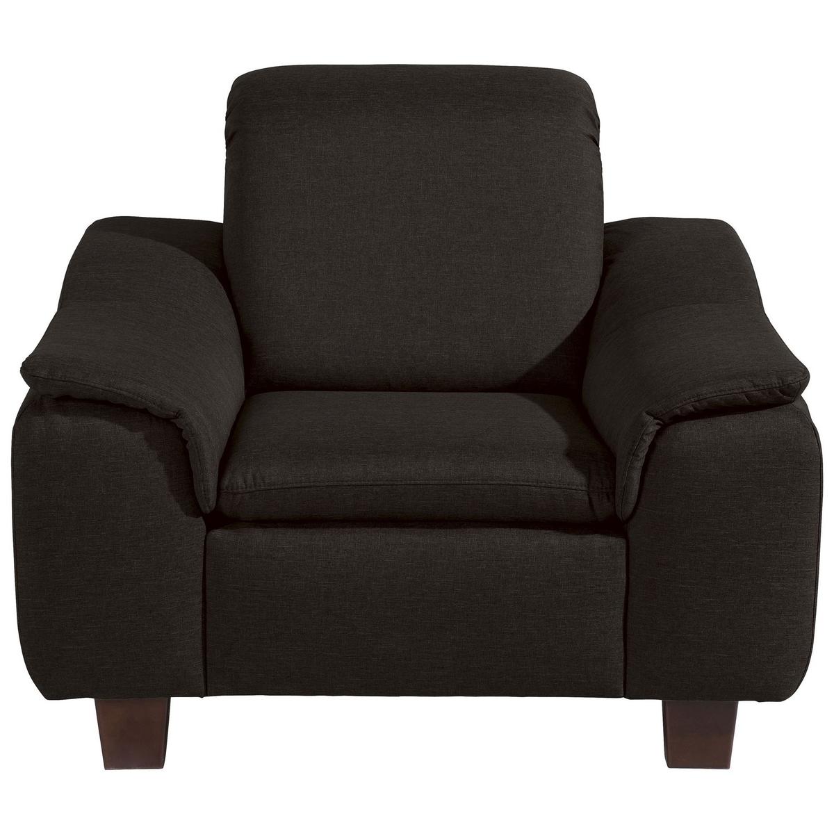 POLSTERSESSEL Kaylil Flachgewebe schoko - Mokka, Kunststoff (87/82/100cm) - 58aufmkessel