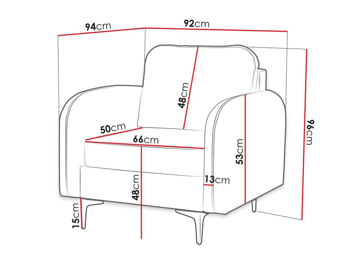 SESSEL Venice - Schwarz/Rosa, Holz/Textil (94/96/92cm) - MIRJAN24