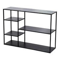 STANDREGAL Isojoki - Schwarz, Metall (120/87.5/35cm) - [en.casa]