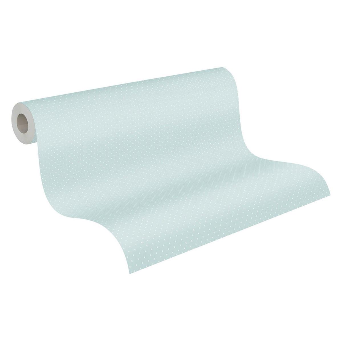 VLIESTAPETE Blau 53/1005 cm - Weiß, Kunststoff/Textil (53/1cm) - KUNSTLOFT