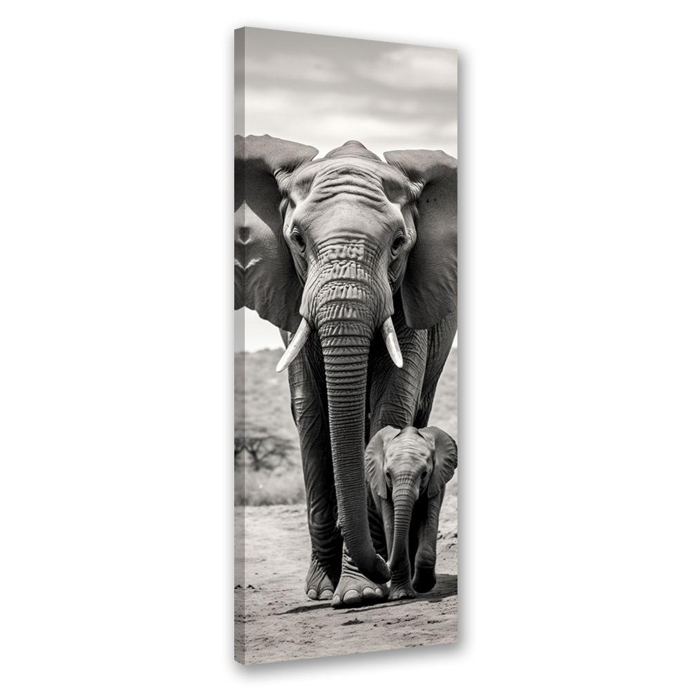 KUNSTDRUCK Grau 30/90 cm - Grau, Textil (30/90cm) - KUNSTLOFT
