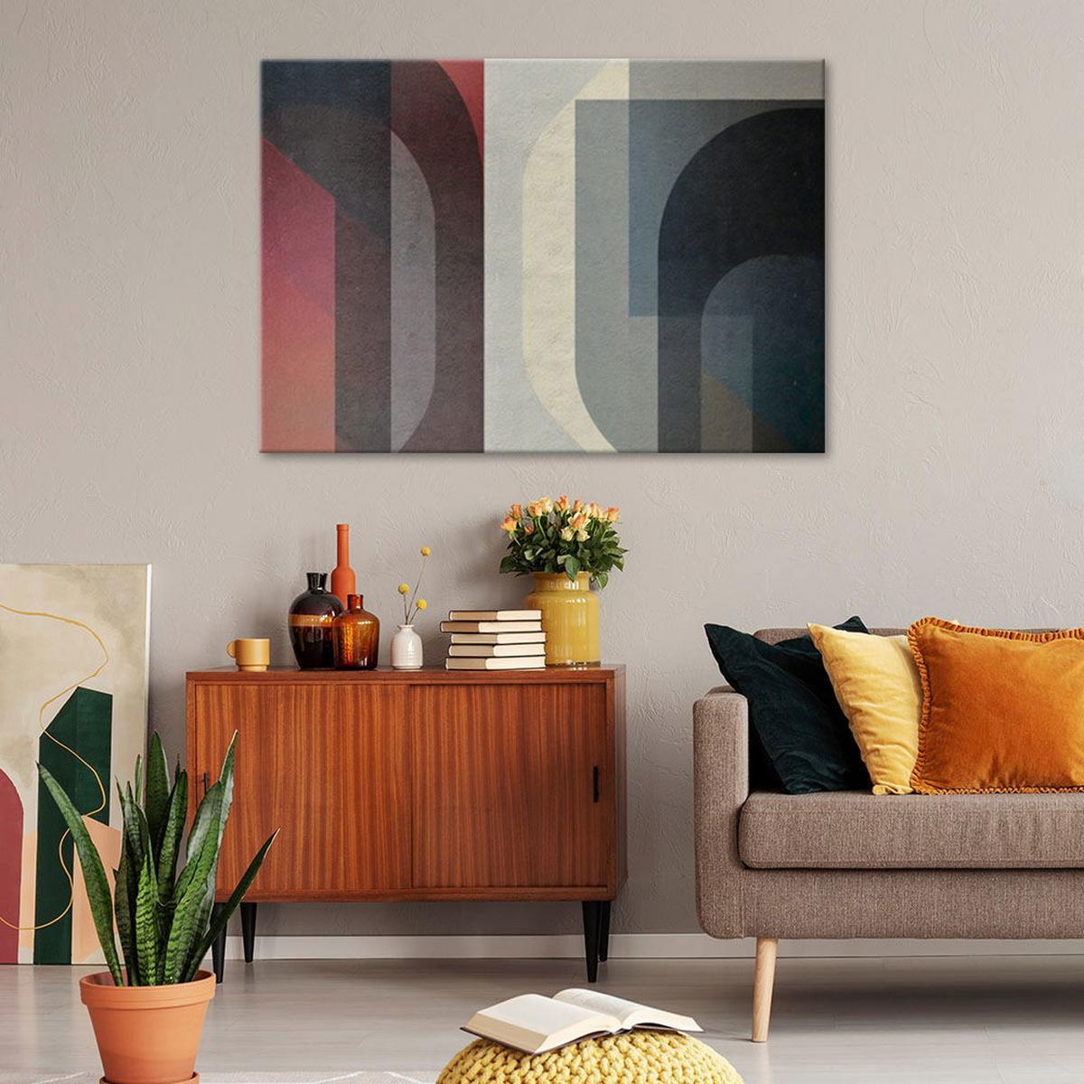 KUNSTDRUCK Lila 90/60 cm - Lila, Textil (90/60cm) - KUNSTLOFT