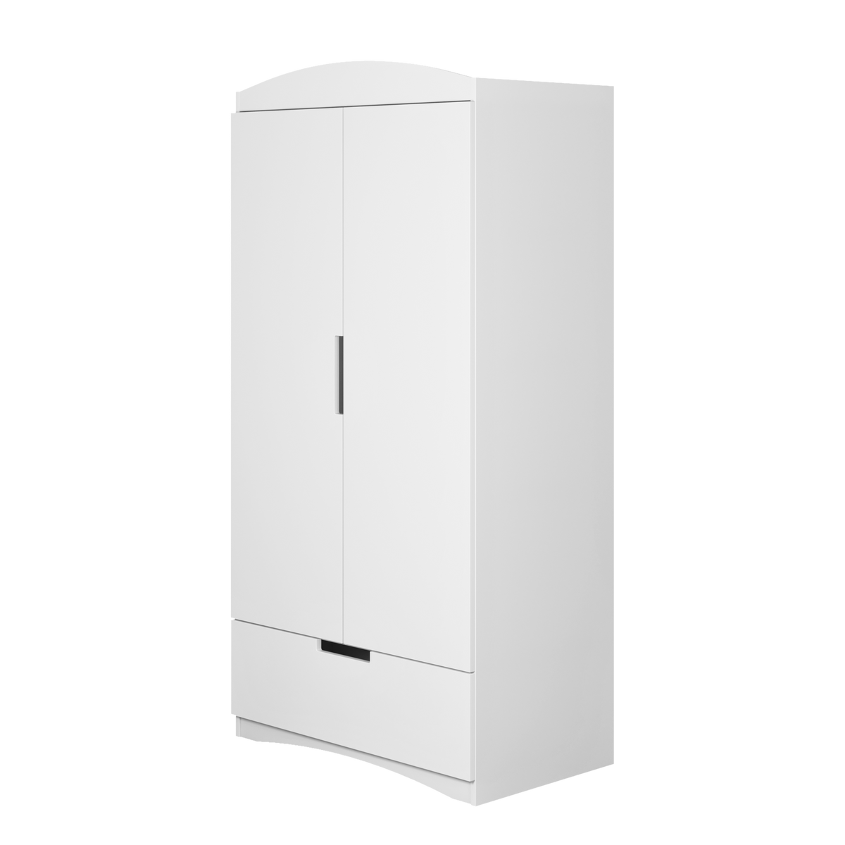 KINDERKLEIDERSCHRANK Classic - Weiß, Holzwerkstoff (36/187/90cm) - RAUMHIRSCH FURNITURE