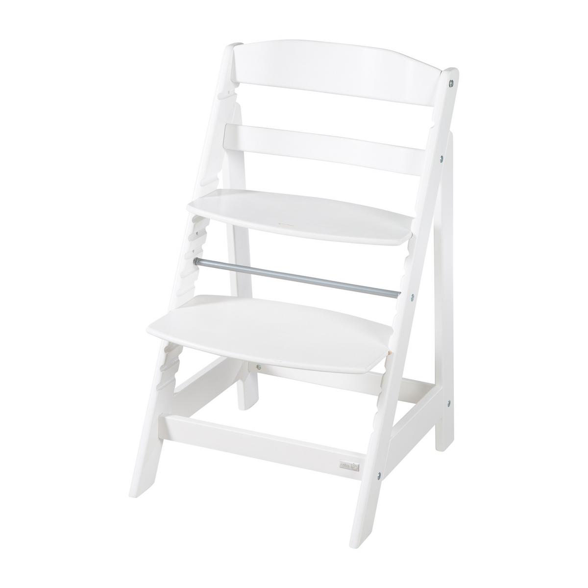 KINDERHOCHSTUHL Sit Up Flex Weiß - Weiß, Holzwerkstoff (44.5/80/54cm) - Roba