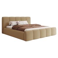 POLSTERBETT Lewis - Beige, Holz/Holzwerkstoff (200/200cm) - MIRJAN24