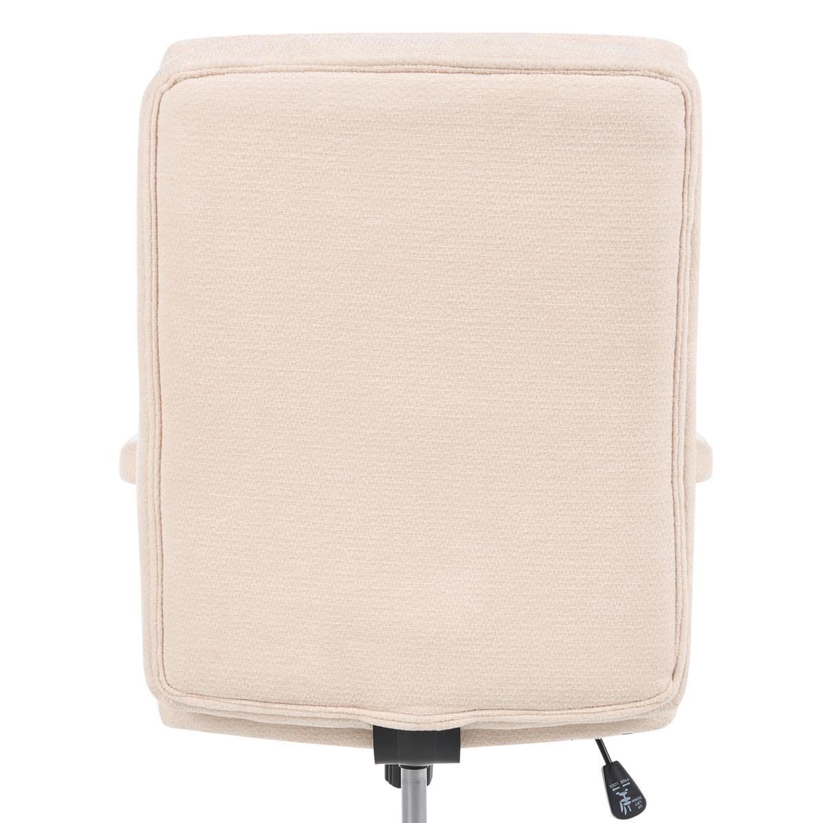 BÜROSTUHL Stoff Hellbeige Vero - Beige, Textil (62/100/65cm) - Beliani