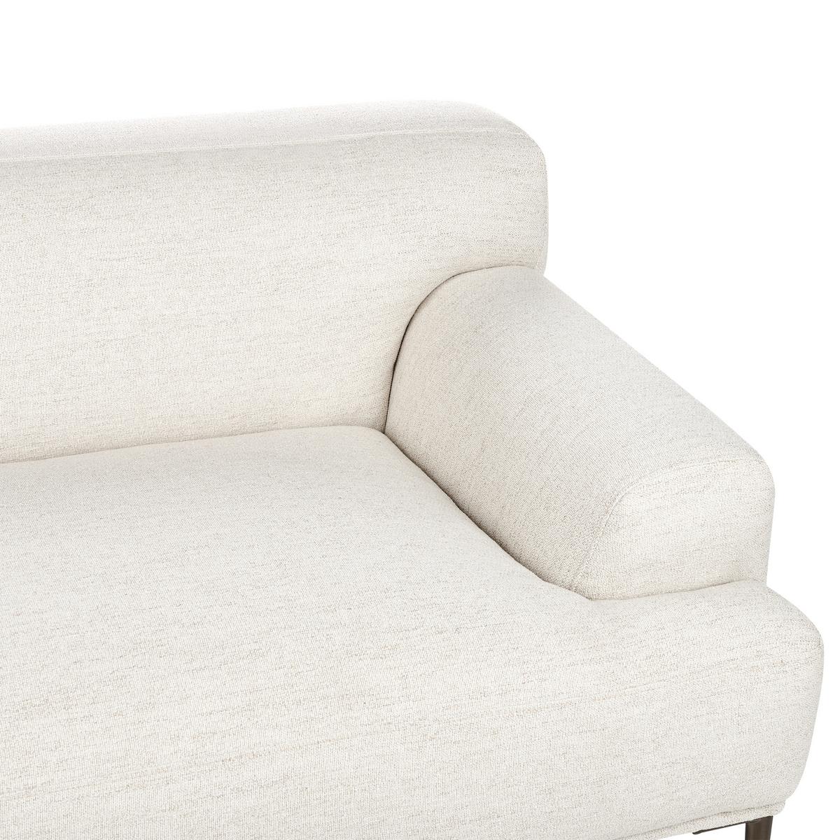 3-SITZER-SOFA Stoff Hellbeige Matila - Beige, Textil (233/70/94cm) - Beliani