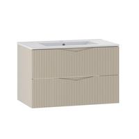 WASCHTISCH 80cm Tao Kaschmir - Beige, Holzwerkstoff (80/50/45.8cm) - Petits-meubles