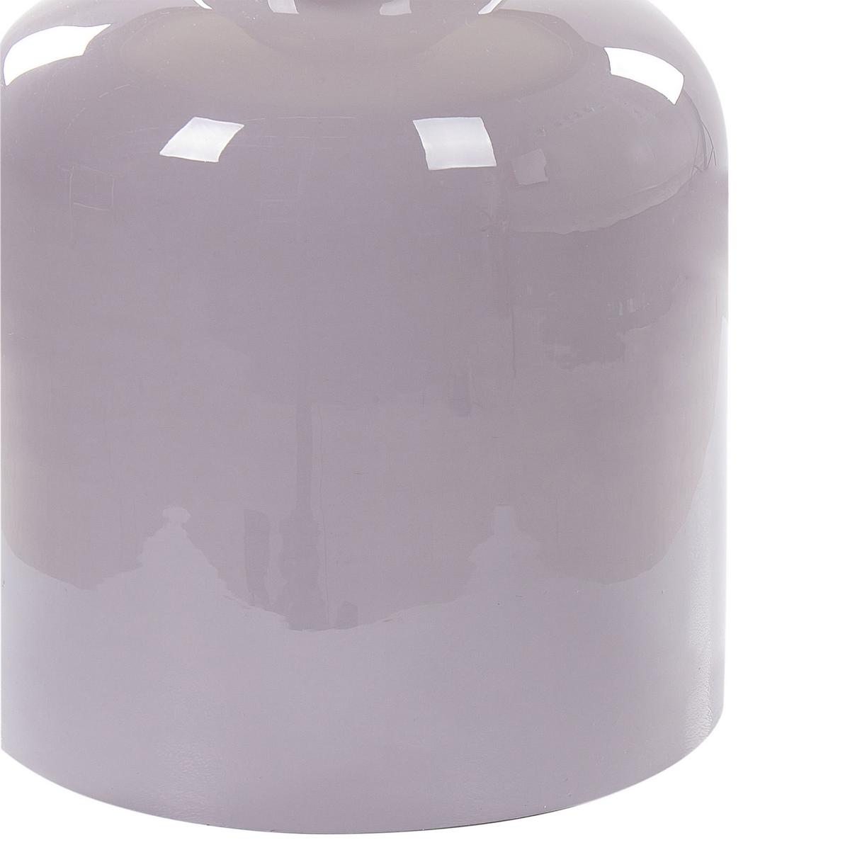BEISTELLTISCH Metall purpur rund 45 cm Lomita - Violett/Messingfarben, Metall (45/45/45cm) - Beliani