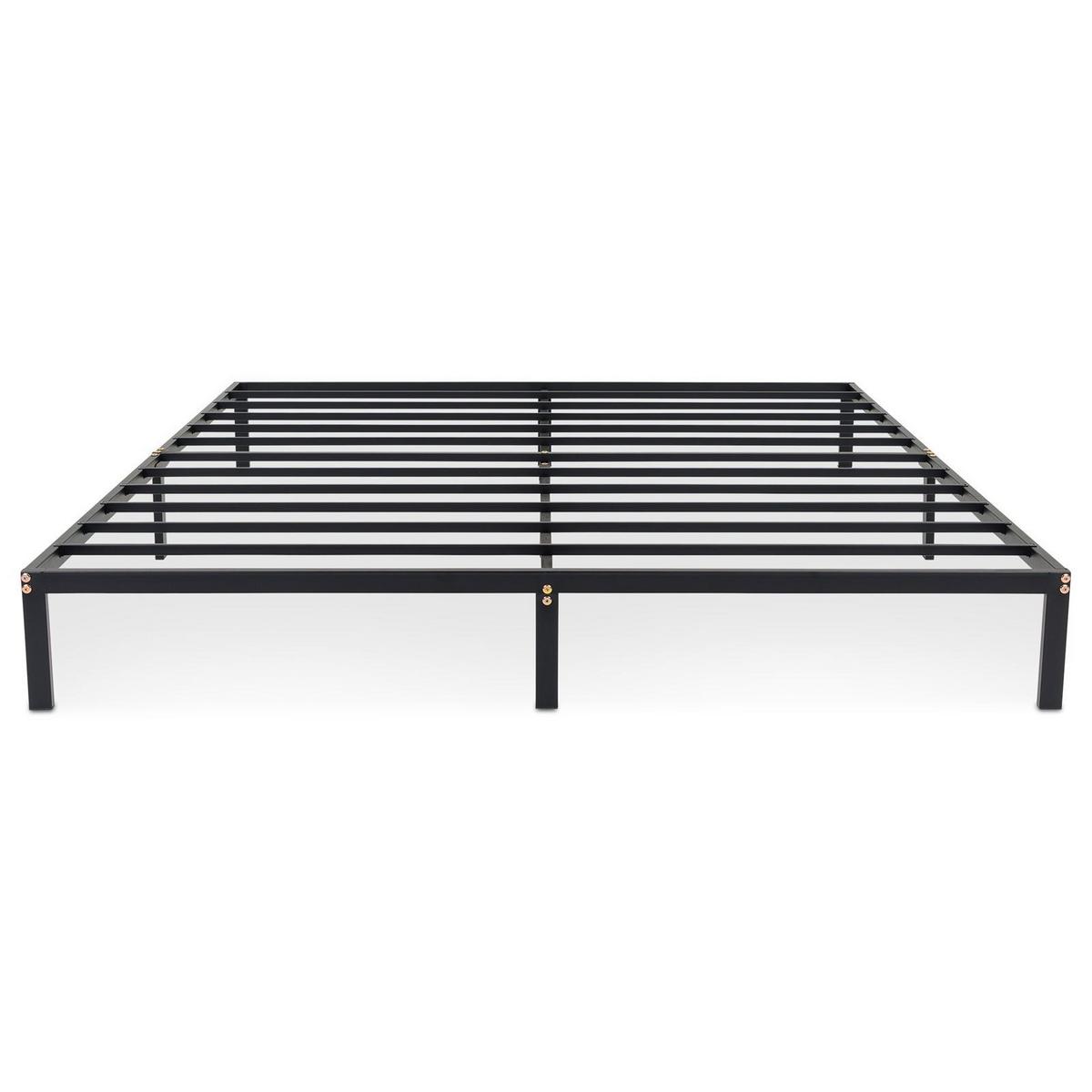 FUTONBETT TIDUR 180x200 cm schwarz - Schwarz, Metall (180/200cm) - IDIMEX