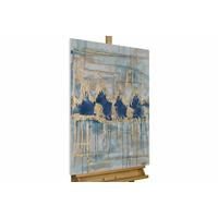 ACRYLBILD HANDGEMALT 60/90 cm - Goldfarben, Holz/Textil (60/90cm) - KUNSTLOFT