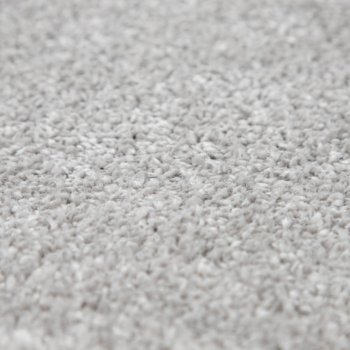 KURZFLORTEPPICH Waschbar, einfarbig, Silber, 60 x 100 cm - Silberfarben, Textil (100/60cm) - KADIMA DESIGN