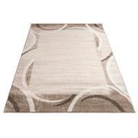 KURZFLORTEPPICH, abstrakt, Braun, 60 x 100 cm - Braun, Textil (100/60cm) - KADIMA DESIGN