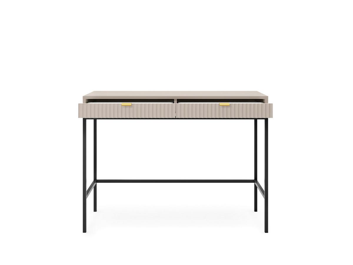 KONSOLENTISCH STELLARE 104/78/50 cm mit Schubladen, Kaschmir - Kaschmir, Holzwerkstoff (50/104/78cm) - MASSENO