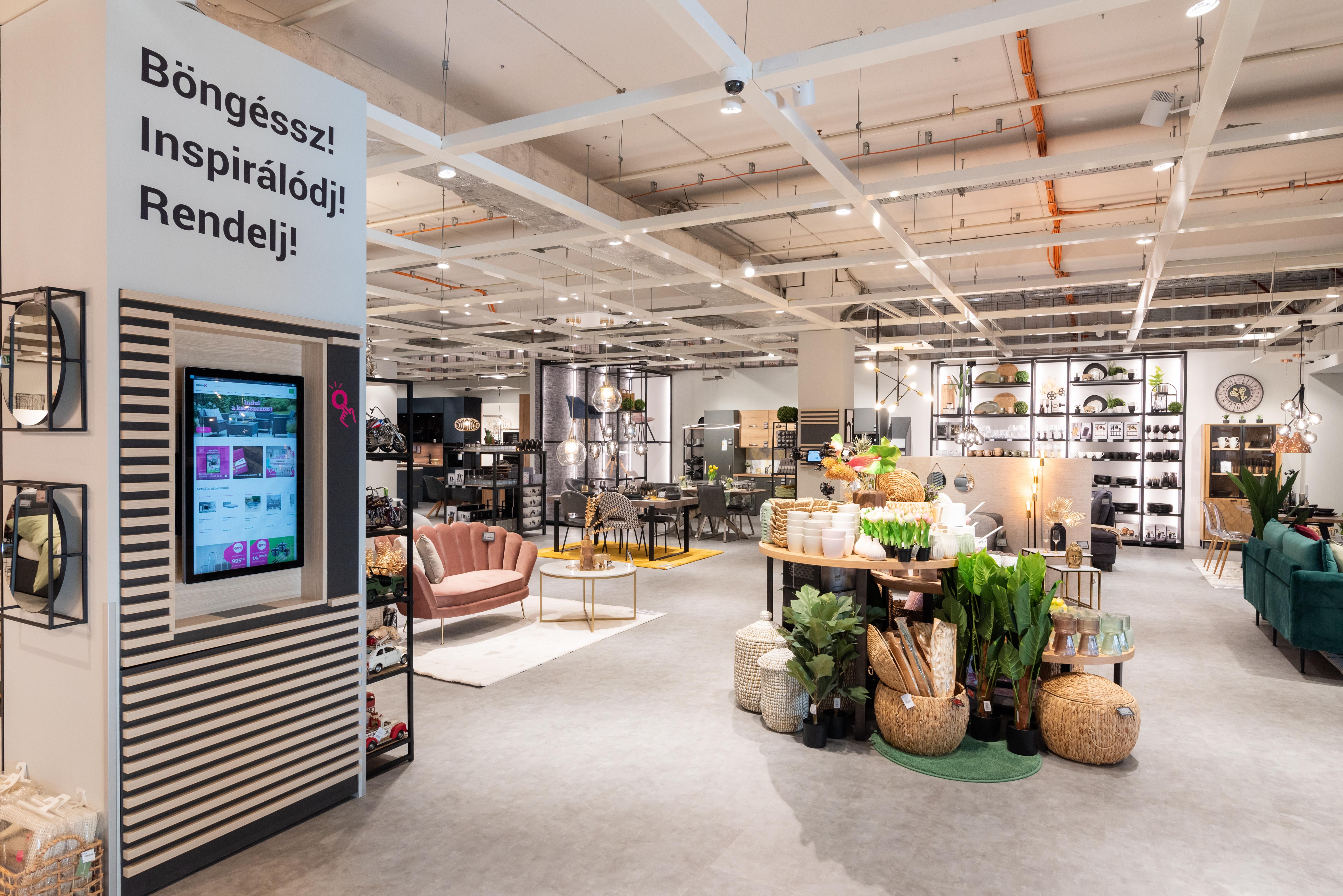 mömax Trendshop látványkép