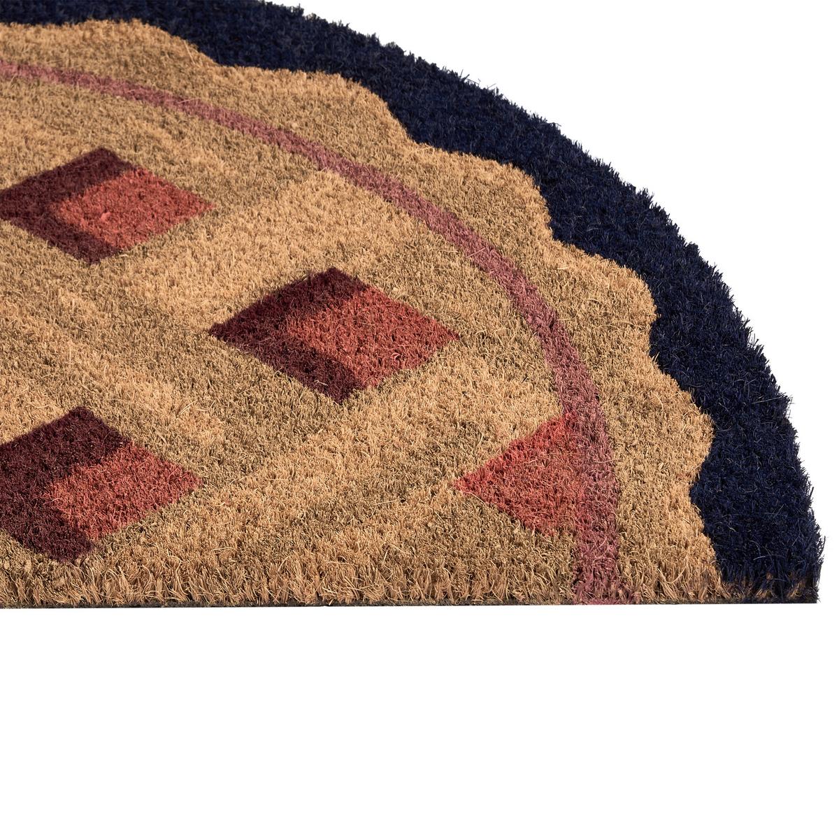 FUSSMATTE Bunt 45/75 cm Kokosfasern Silay - Multicolor, Textil (45/75cm) - Beliani