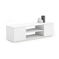 LOWBOARD Focus - Weiß, Holzwerkstoff (40/40/155cm) - RAUMHIRSCH FURNITURE