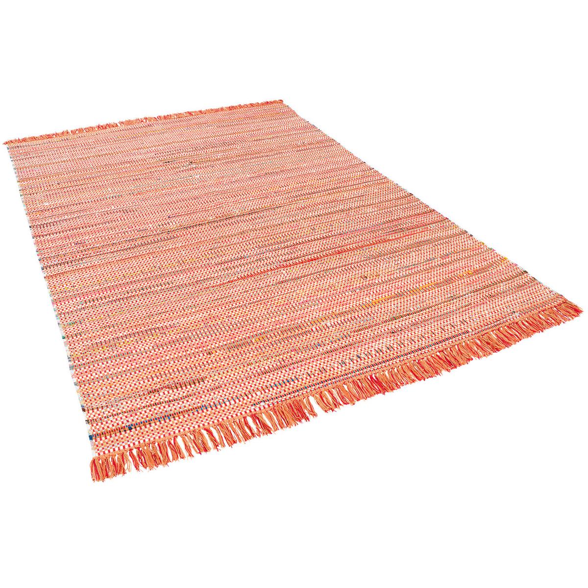 BAUMWOLLE NATUR TEPPICH CAYENNE - Rot, Textil (170/240cm) - Pergamon