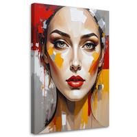LEINWANDBILD Menschen & Charaktere 20x30cm - Multicolor, Textil (20/30cm) - Feeby