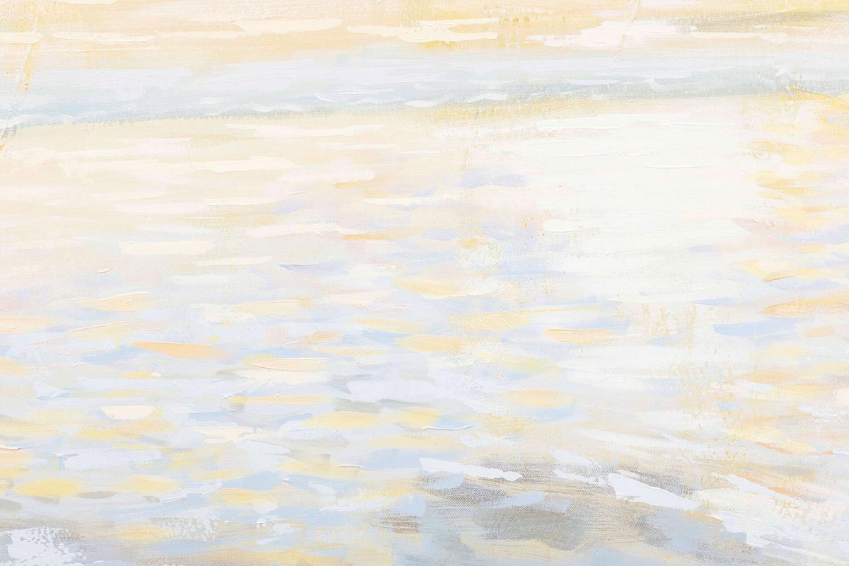 ACRYLBILD HANDGEMALT 100/75 cm - Beige, Holz/Textil (100/75cm) - KUNSTLOFT