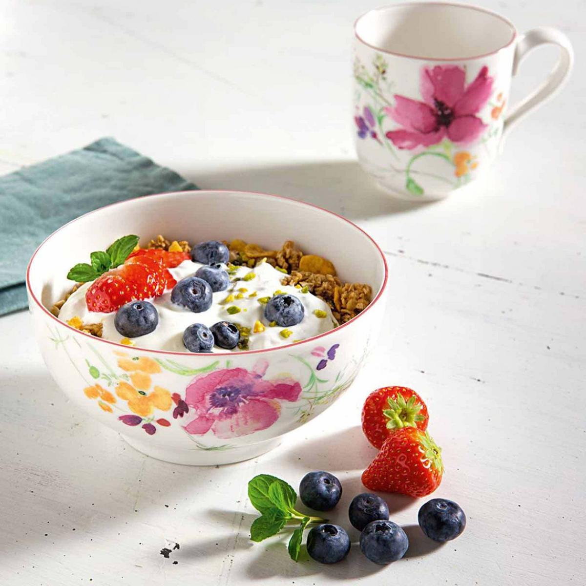 BASIC-SET Mariefleur Basic bunt 6-tlg. - Multicolor, Keramik (2/2/2cm) - Villeroy & Boch
