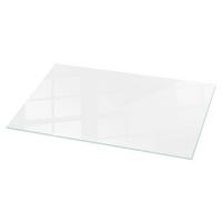 TISCHPLATTE 60x60 cm Farbe Weiß, glatt - Weiß, Glas (100/50/0.4cm) - TULUP