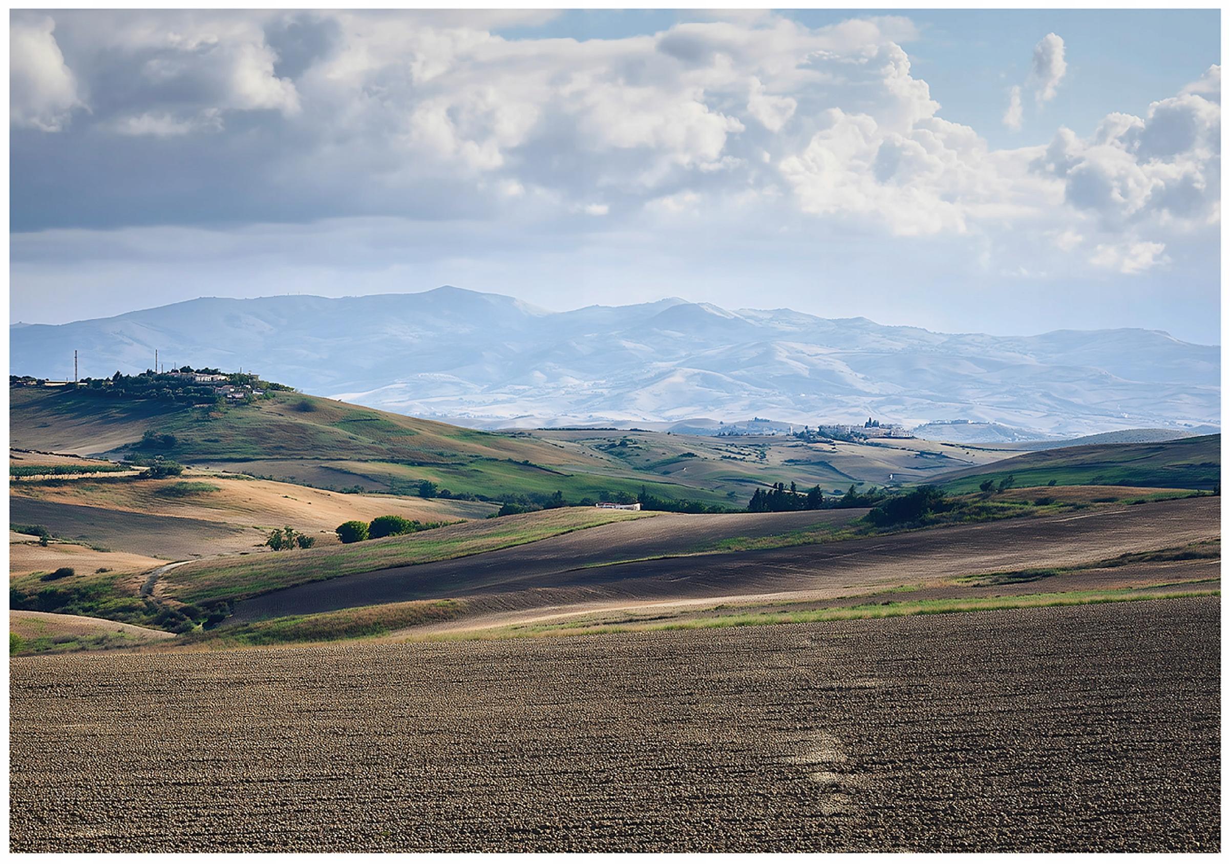FOTOTAPETE Landschaft Landschaft Braun 150x105 cm - Multicolor, Papier (150/105cm) - Wallarena