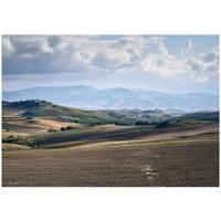 FOTOTAPETE Landschaft Landschaft Braun 150x105 cm - Multicolor, Papier (150/105cm) - Wallarena