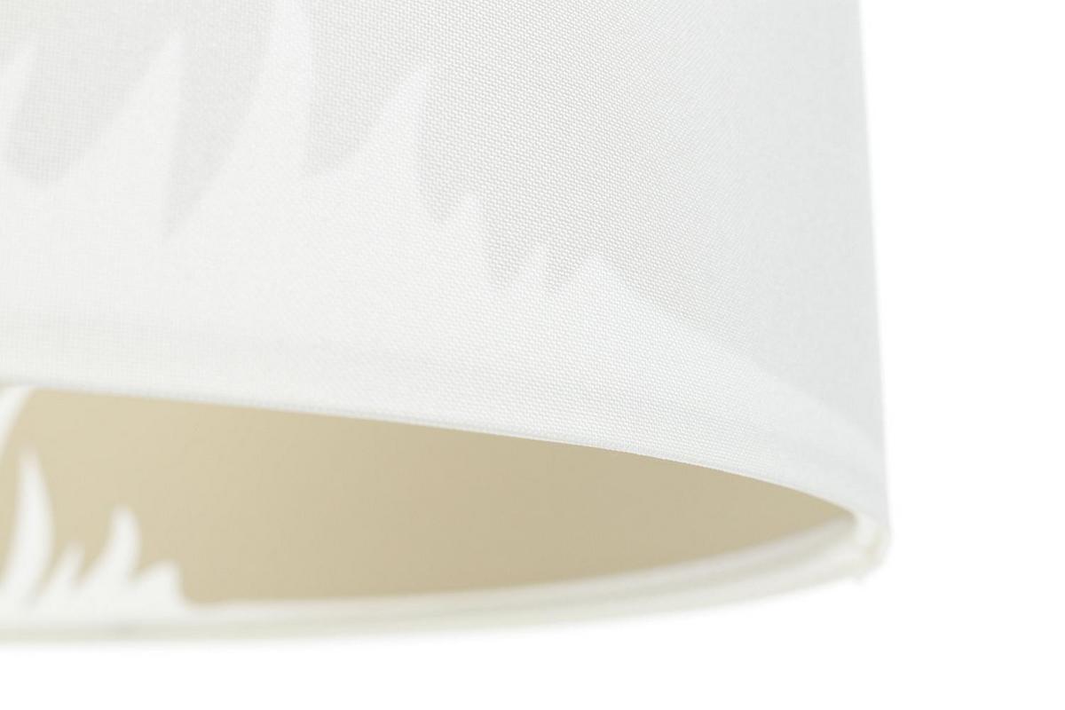 HÄNGELEUCHTE Weiß 60/100 cm - Beige/Weiß, Kunststoff (30/0.8/100cm) - ONZENO