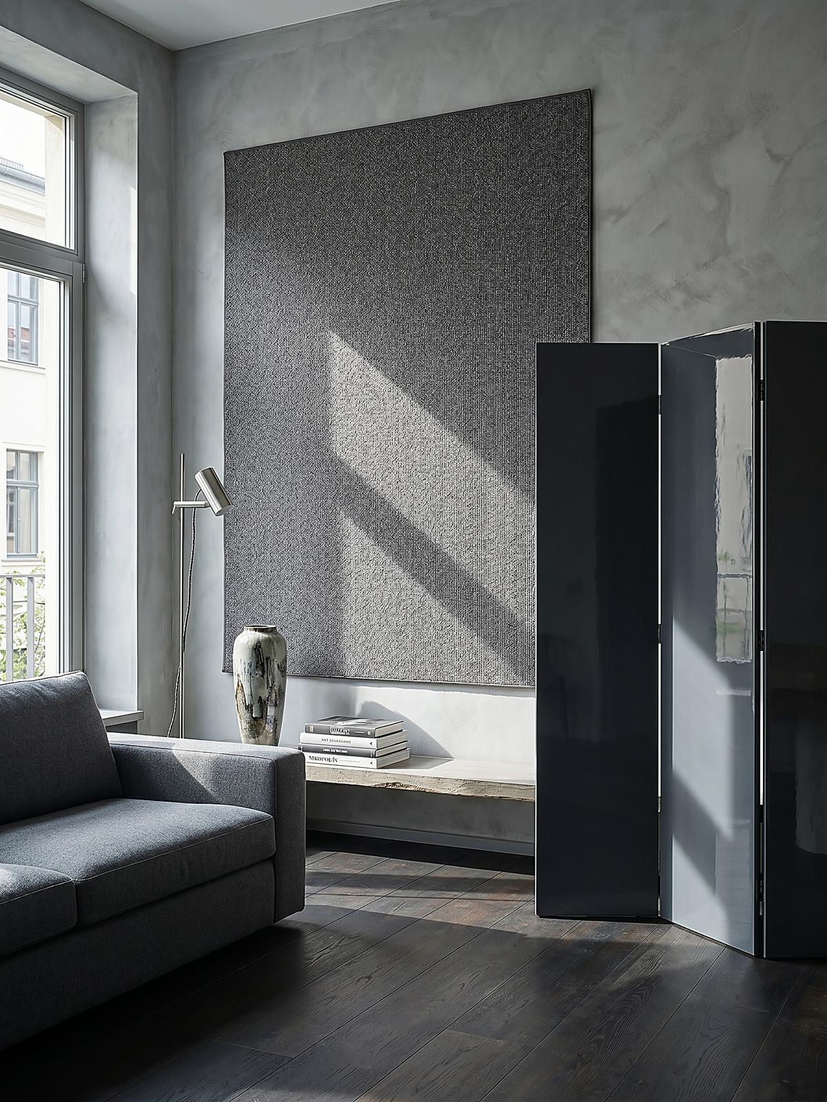 TEPPICH Niederflor Uni COLFOSCO Polypropylen Beige 133 x 133 cm - Anthrazit, Textil (133/170cm) - KADIMA DESIGN