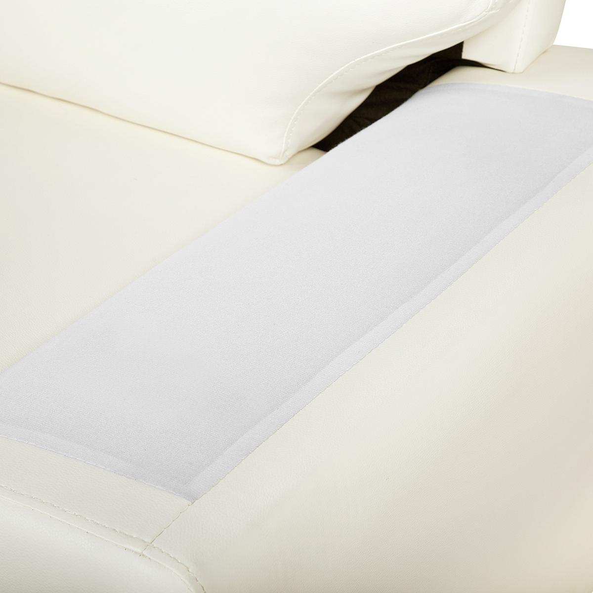 2-SITZER-SOFA Kunstleder Beige Vogar - Beige, Kunststoff/Textil (156/90/74cm) - Beliani